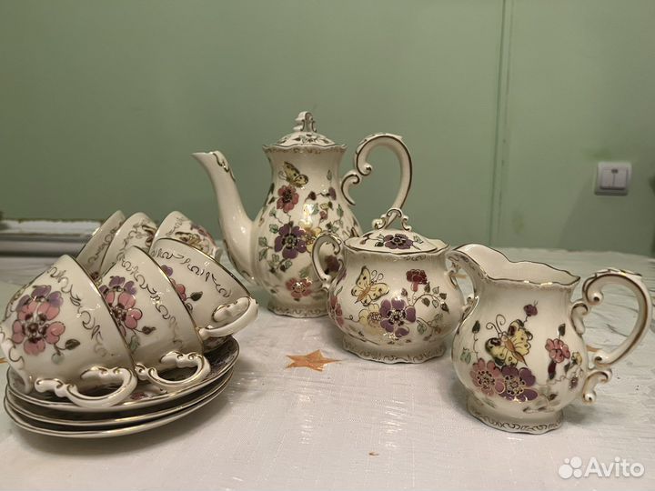 Чайно кофейный сервиз мануфактуры 