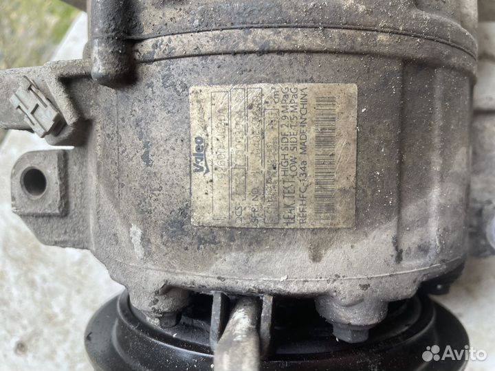 Компрессор кондиционера nissan x trail t31 qr25de