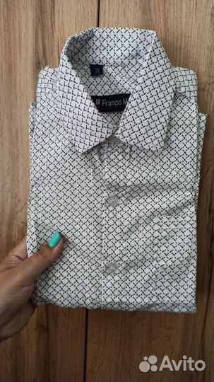 Рубашка для мальчика 128 новая