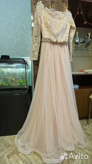 Вечернее выпускное платье