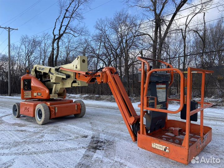 Коленчатый подъемник электрический аренда