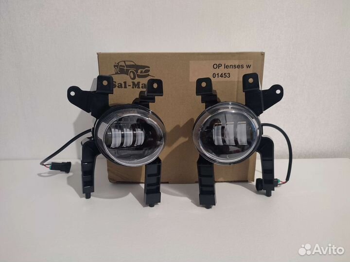 Фары противотуманные LED на opel Salman 01453