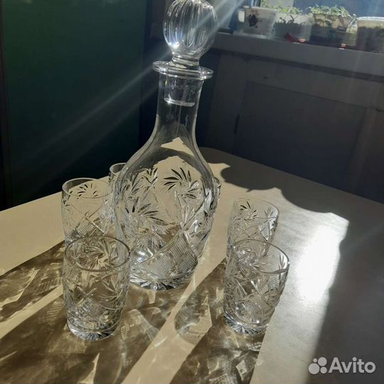 Набор из хрусталя