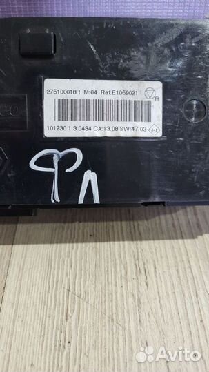 Блок управления климат-контролем климат контроля R