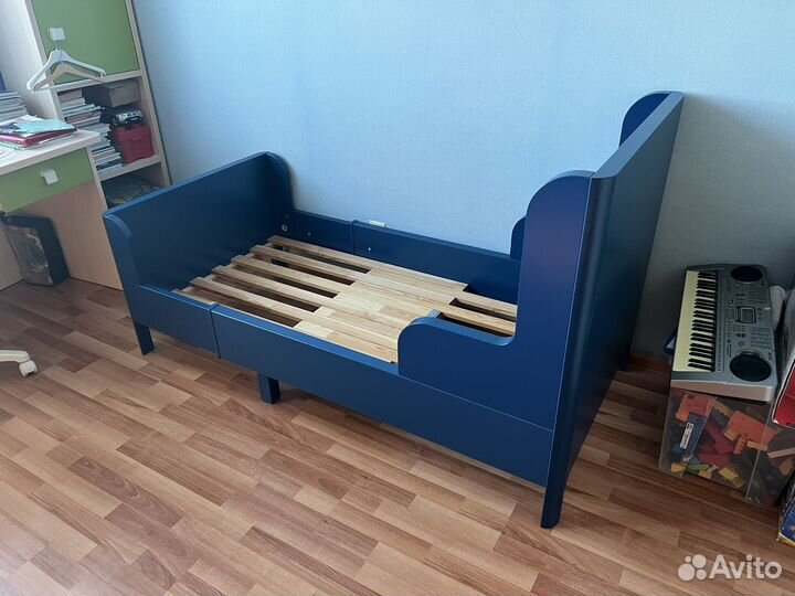 Детская кровать IKEA раздвижная сундвик