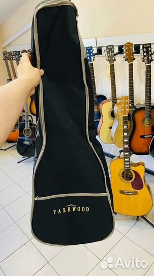 Гитара акустическая новая Parkwood W81BKS с чехлом