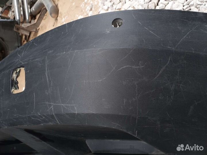 Юбка бампера задняя Skoda Kodiaq 1 2016-Нв