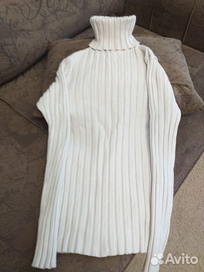 Водолазка белая