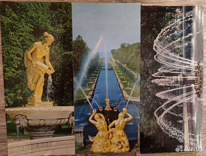 Фотоальбом СССР открытки Петродворец 1976 г