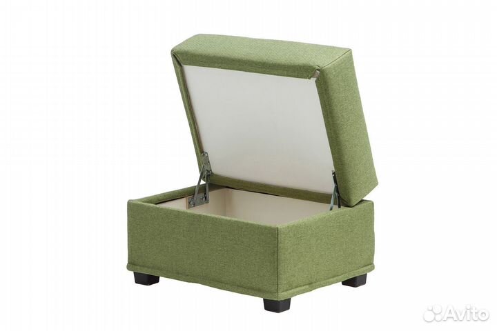 Прочный пуф с ящиком