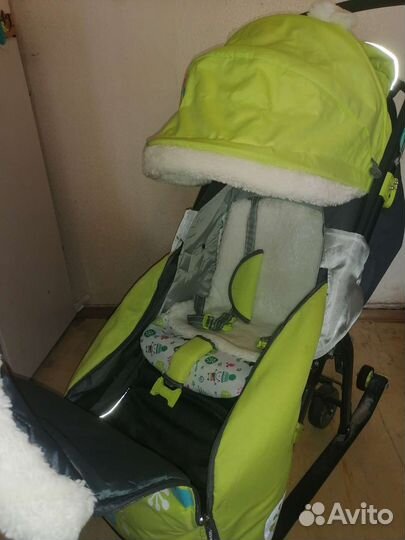 Санки коляска ника