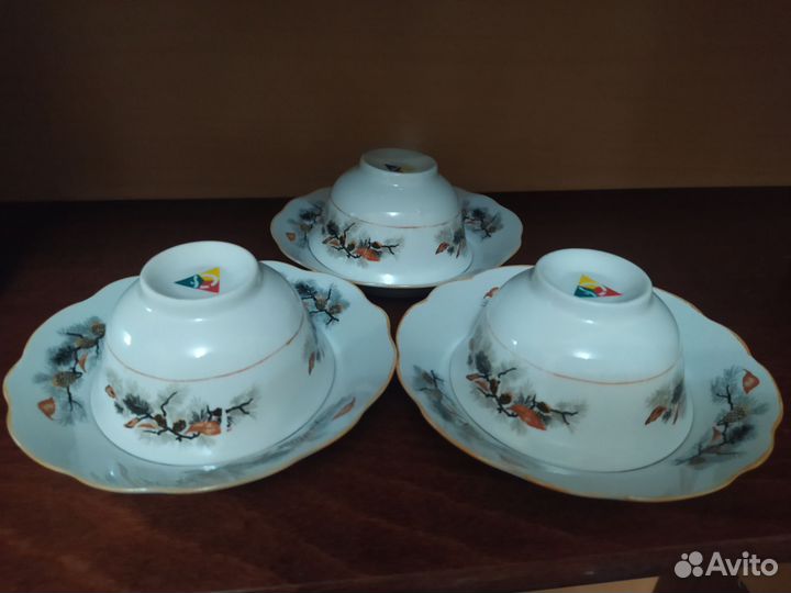 Чайные блюдца