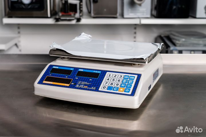 Весы торговые M-ER 329aс-15.2lеd Fisher влагозащищ