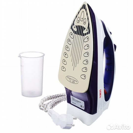 Утюг с отпаривателем 2200 Вт leben