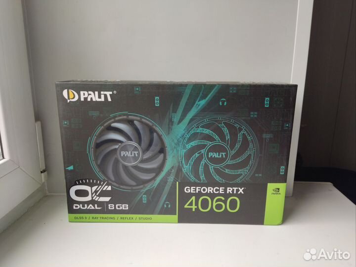 Видеокарта Palit RTX 4060 Dual OC 8GB