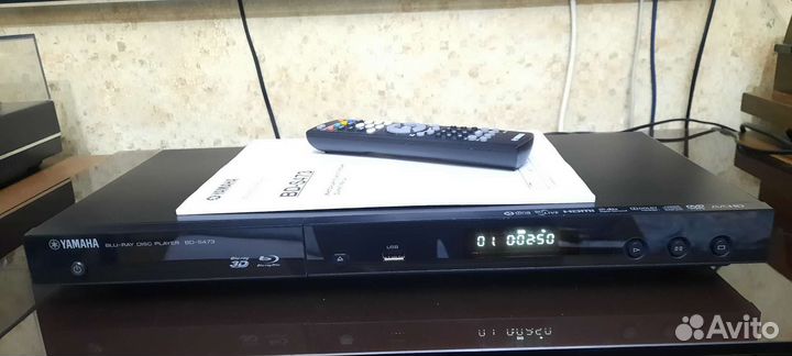 Yamaha BD-S473 документы и пульт