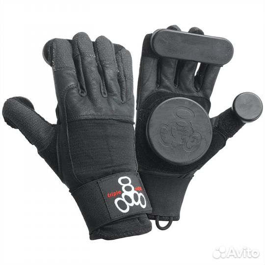 Перчатки triple eight Longboard Slide Glove Blk&n