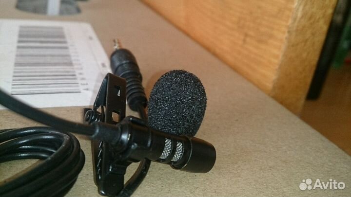 Микрофон петличный, смартфона
