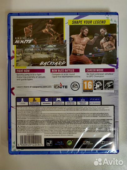 UFC 4 PS4 рус суб