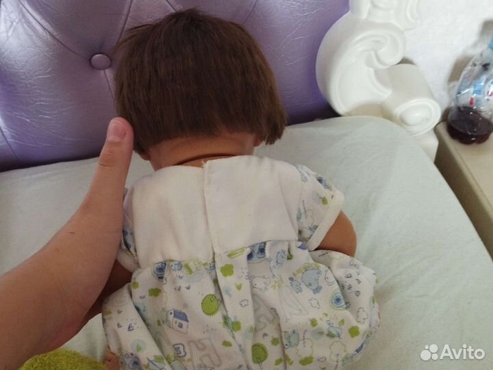 Кукла реборн силиконовая мальчик