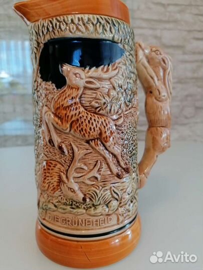 Кувшин. Охота. 23 см. Германия