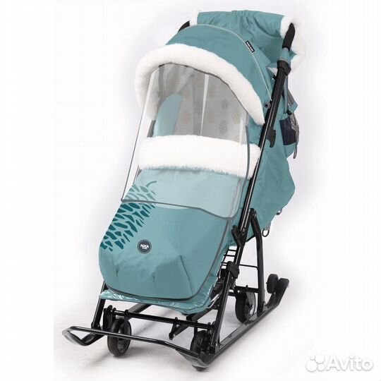 Санки коляска ника 7 5