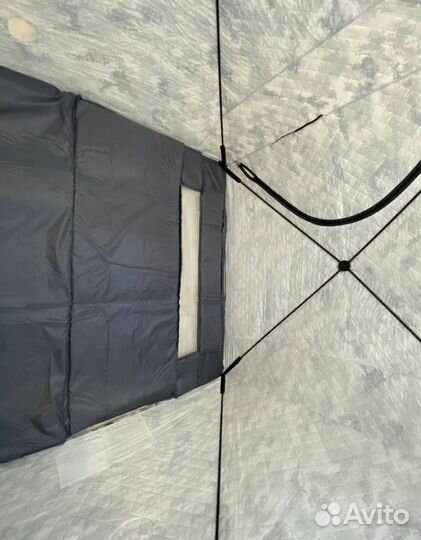Зимняя Палатка Куб с теплым полом+фонарь