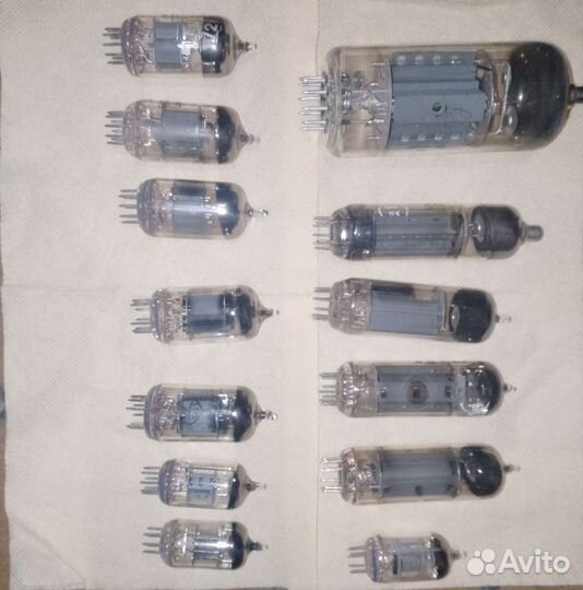 Радиолампа 6п14п и т.д Комплект ламп