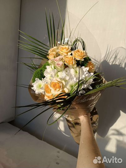 Букет. Кустовые розы. Супер сорт