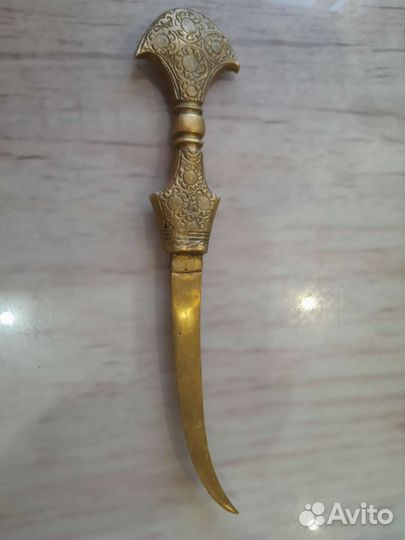 Клинок латунный из СССР