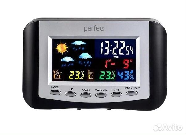 Часы с метеостанцией Perfeo 