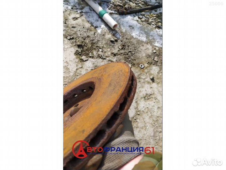 Диск тормозной передний, 402060010R renault duster