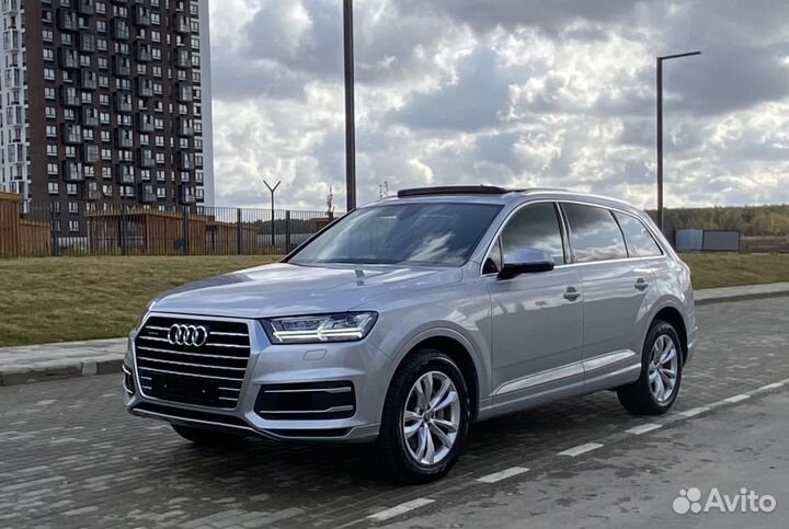 Audi Q7 3.0 AT, 2018, 91 000 км