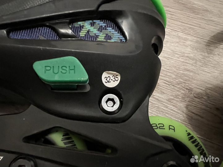 Роликовые коньки детские раздвижные32-35