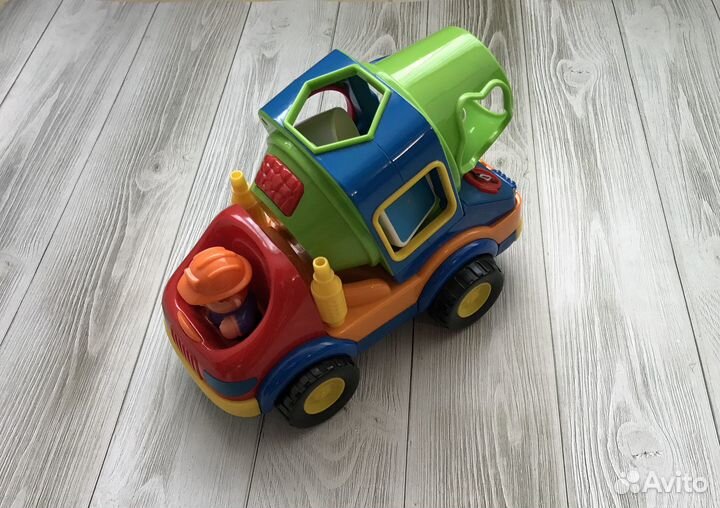 «Бетономешалка-сортер» Kiddieland, развивающая