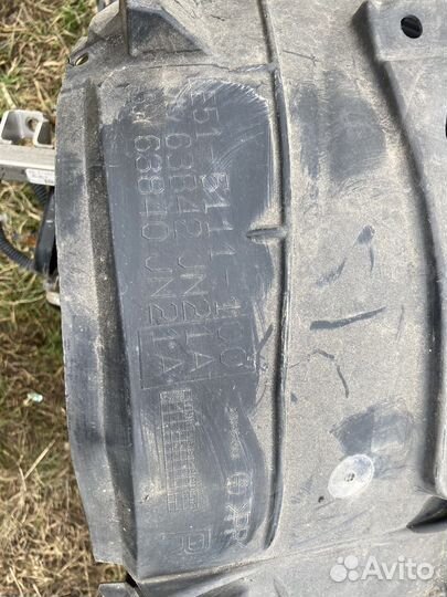 Подкрылок передний правый nissan teana j32