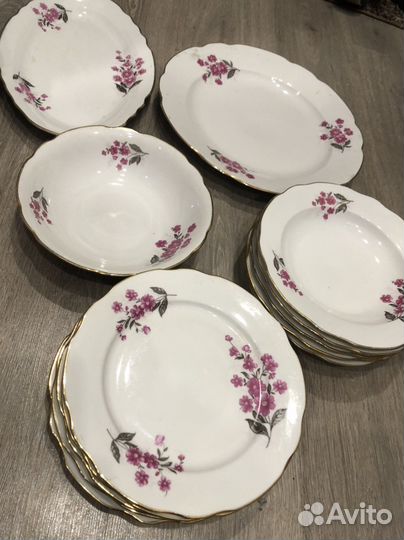 Столовый сервиз дулево