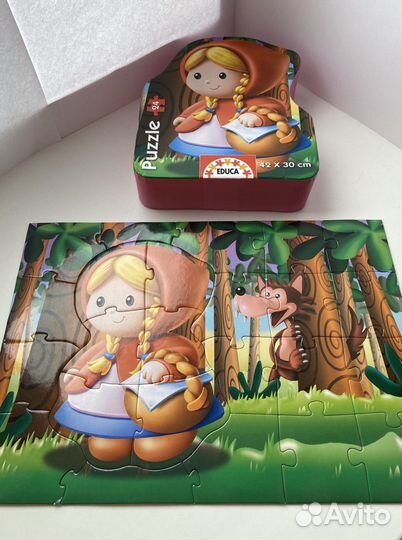 Пазл Красная Шапочка 24 сегмента