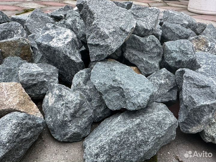 Камень габро-диабаз декор для бани