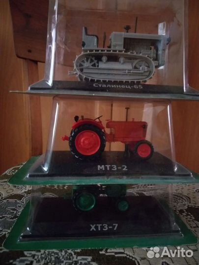 Модели из серии - Тракторы история, люди, машины