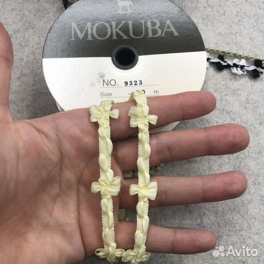 Шелковые ленты японской фирмы mokuba