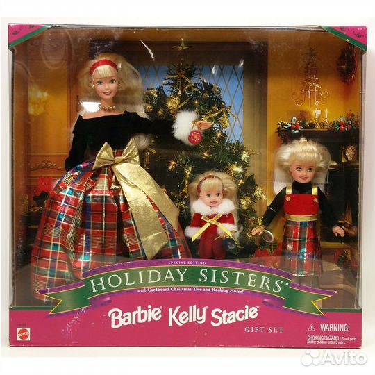 Кукла барби Barbie Holiday Sisters