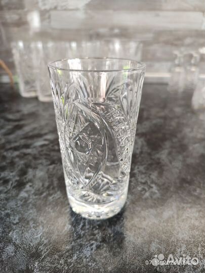 Хрустальные стаканы СССР