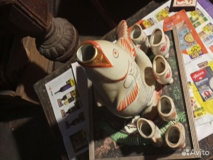 Рюмочный Набор. Утка с Утятами 196 гг