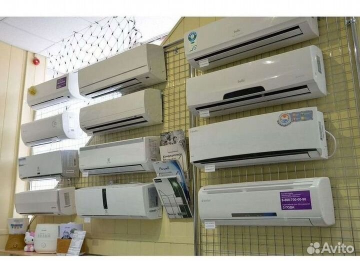 Сплит система с установкой