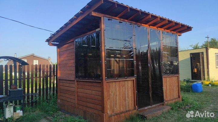 Мягкие окна для кафе