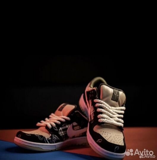 Мужские Nike Sb Dunk x Travis Scott Cactus Jack