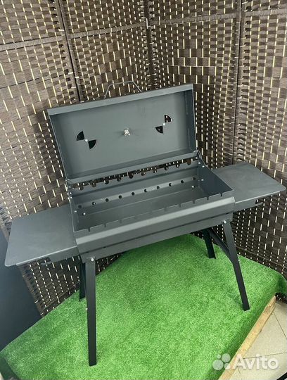 Мангал гриль коптильня