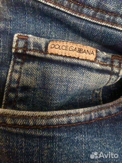 Джинсы мужские slim fit Dolce Gabbana italy