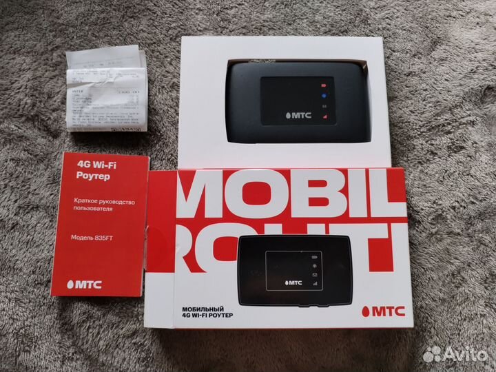 4g wi fi роутер МТС
